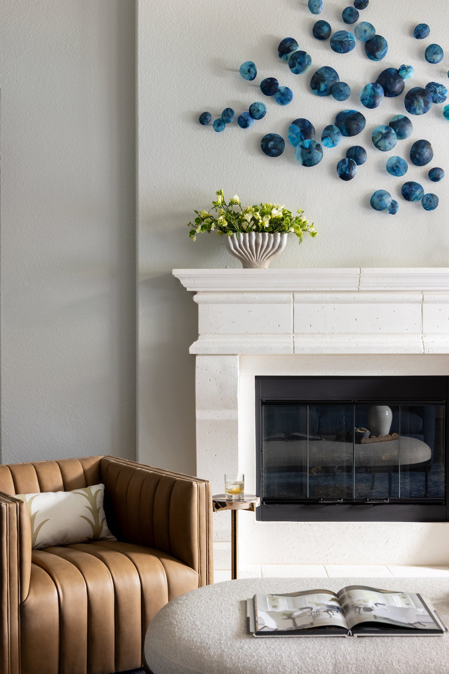 PETRIFIED WOOD COCKTAIL TABLE