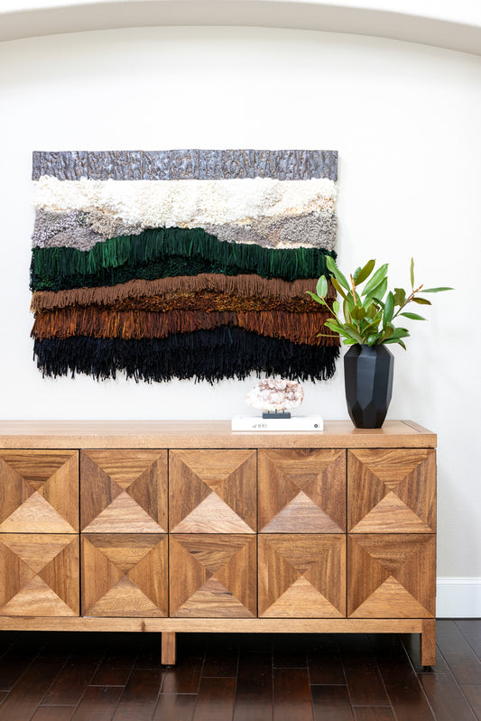 SUKHOTHAI MANGO WOOD VASE