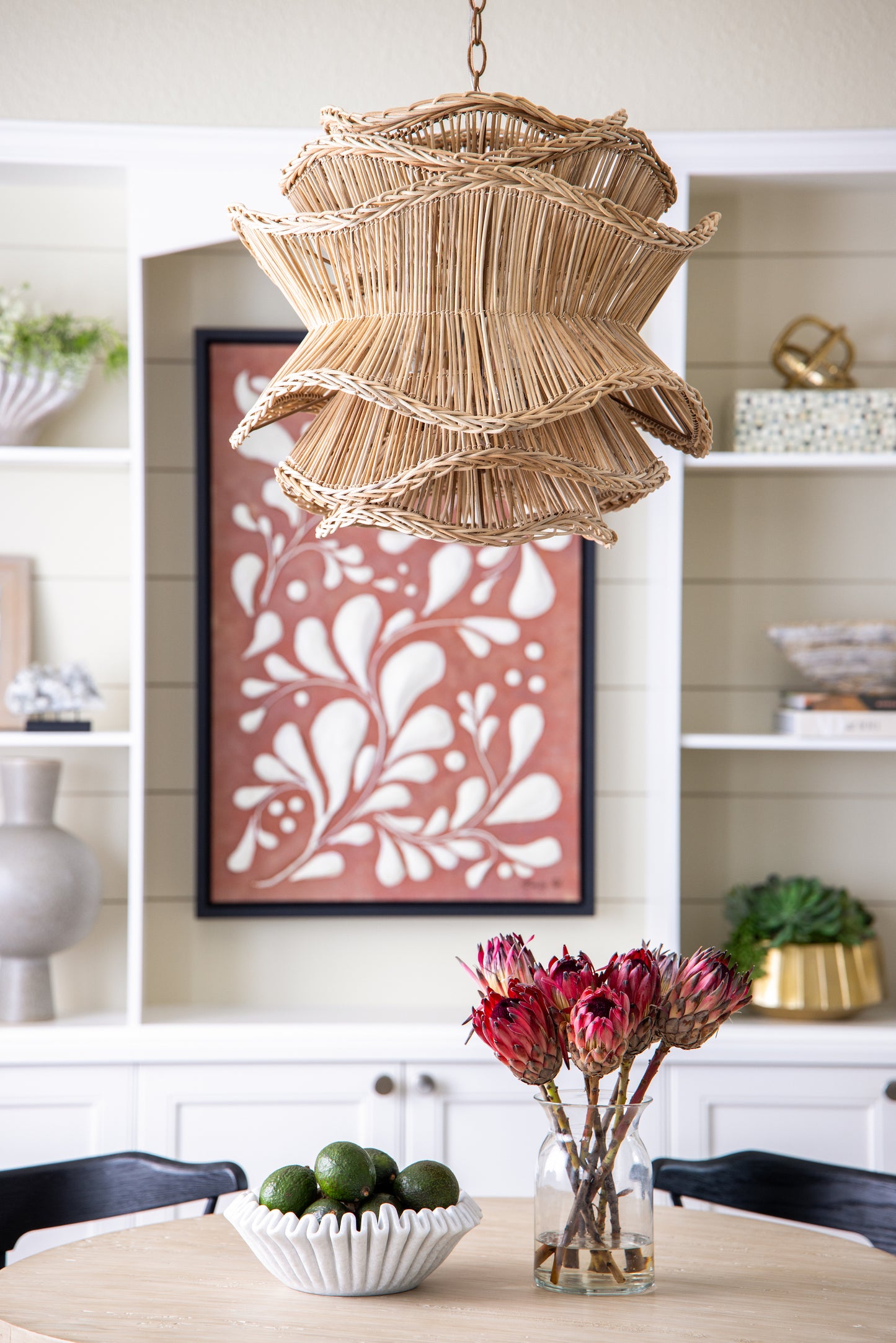 SCALLOPED MARBLE BOWL